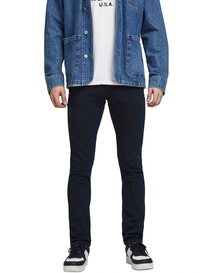 Jack & Jones Glenn Felix 166 Slim Fit Tapered Jeans Dark Wash 3 Jack & Jones Glenn Felix 166 Slim Fit Tapered Jeans Dark Wash