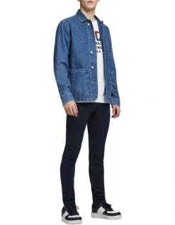 Jack & Jones Glenn Felix 166 Slim Fit Tapered Jeans Dark Wash 10 Jack & Jones Glenn Felix 166 Slim Fit Tapered Jeans Dark Wash -Myer Fashion Store 815554360 3 720x928