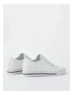 Kiss White Leather Slip-on Sneaker 13 Kiss White Leather Slip-on Sneaker -Myer Fashion Store 816237280 5 1 720x928