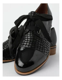 Avril Black Lace-Up Brogues -Myer Fashion Store 816395590 7 720x928
