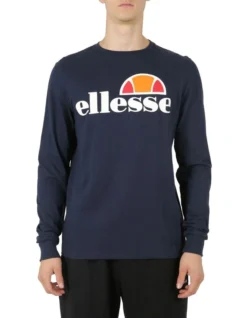 Ellesse Succiso Crew Sweat Top Navy