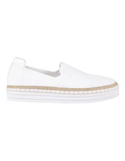 Queen White Slip-on Sneaker