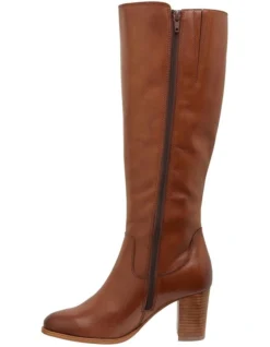 Germaine Mid Brown Glove Boots -Myer Fashion Store 827334010 3 720x928