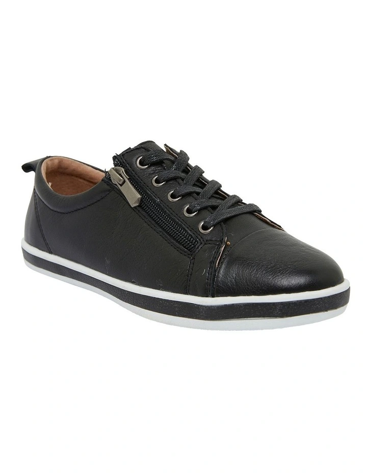 Whisper Sneakers In Black Leather 4 Whisper Sneakers In Black Leather - Image 2
