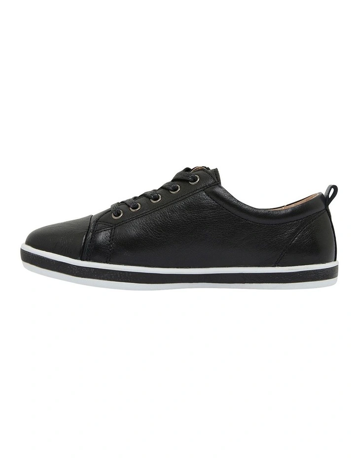 Whisper Sneakers In Black Leather 5 Whisper Sneakers In Black Leather - Image 3