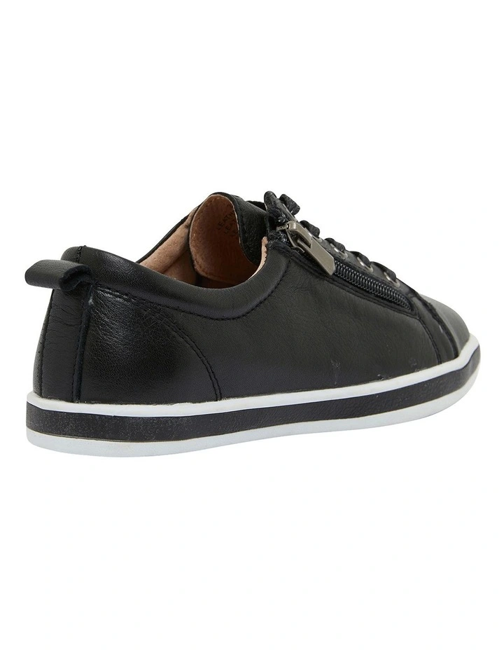 Whisper Sneakers In Black Leather 6 Whisper Sneakers In Black Leather - Image 4
