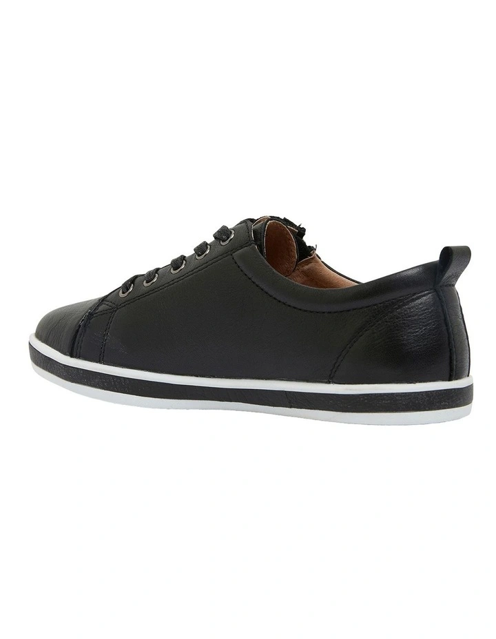 Whisper Sneakers In Black Leather 9 Whisper Sneakers In Black Leather - Image 7