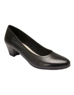 Ollie Heeled Shoes In Black Leather 10 Ollie Heeled Shoes In Black Leather -Myer Fashion Store 829956160 2 720x928
