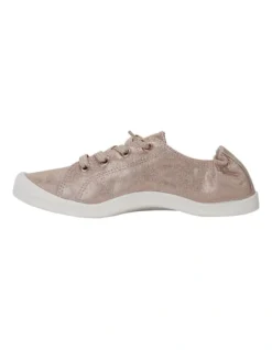 Link Rose Gold Fabric Sneakers -Myer Fashion Store 830283670 3 720x928