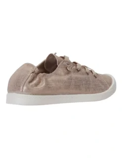 Link Rose Gold Fabric Sneakers -Myer Fashion Store 830283670 4 720x928
