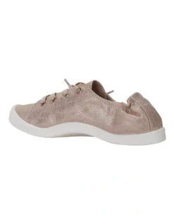 Link Rose Gold Fabric Sneakers -Myer Fashion Store 830283670 6 720x928