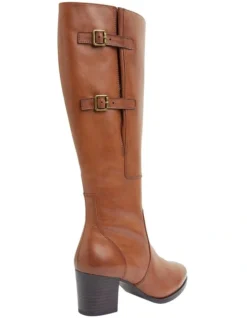 Dictate Mid Brown Glove Boots -Myer Fashion Store 830286910 4 720x928