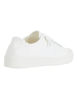 Switch White Canvas Sneakers -Myer Fashion Store 830507860 4 720x928