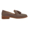 Salvador Flat Shoes In Taupe Leather -Myer Fashion Store 830508850 1 720x928