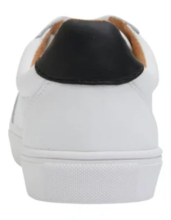 Stark Sneakers In White /Black Leather -Myer Fashion Store 830510470 5 2 720x928
