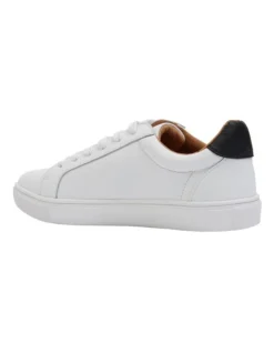 Stark Sneakers In White /Black Leather -Myer Fashion Store 830510470 7 720x928