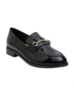 Paragon Flat Shoes In Black Patent Leather -Myer Fashion Store 830584720 2 720x928
