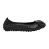 Pentagon Flat Shoes In Black Leather -Myer Fashion Store 830636380 1 720x928