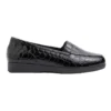 Verse Black Patent Croc Flat Shoes -Myer Fashion Store 830678950 1 720x928