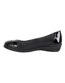 Virgo Black Glove / Patent Flat Shoes -Myer Fashion Store 830724760 3 720x928