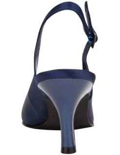 Anissa Navy Silk Sandal -Myer Fashion Store 830772640 3 720x928