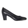 Marley Black Glove Heeled Shoes