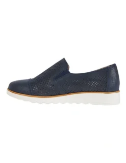 Davis Navy Combo Flat Shoes 11 Davis Navy Combo Flat Shoes -Myer Fashion Store 830946160 3 720x928