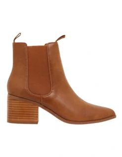 Faller Tan Smooth Boots