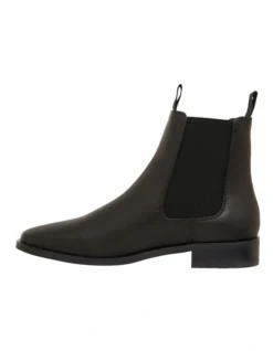 Harp Black Smooth Boots -Myer Fashion Store 834335020 3 720x928