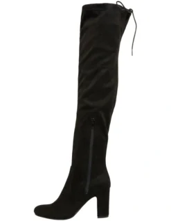 Zest Black Micro Boots -Myer Fashion Store 834335470 3 720x928