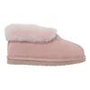 Pixie Pink Suede Slippers