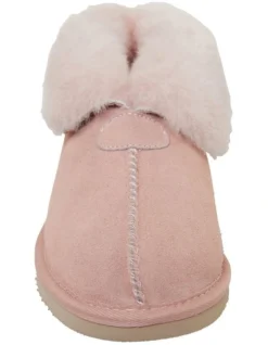 Pixie Pink Suede Slippers -Myer Fashion Store 836358310 3 720x928