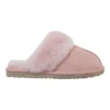 Peggy Pink Suede Slippers