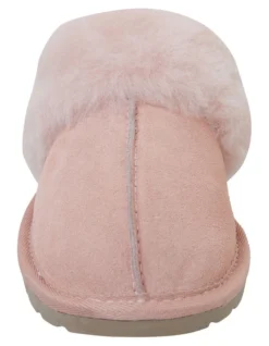 Peggy Pink Suede Slippers -Myer Fashion Store 836358490 3 720x928