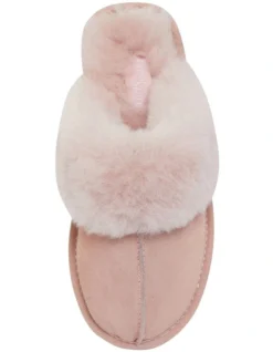 Peggy Pink Suede Slippers -Myer Fashion Store 836358490 4 720x928