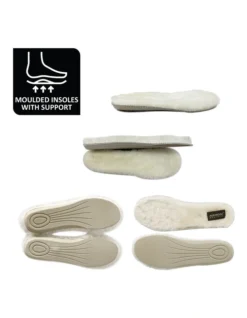 Mid Calf Sheepskin Boot Grey 12 Mid Calf Sheepskin Boot Grey -Myer Fashion Store 837291430 4 720x928