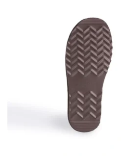 Mid Calf Zip-Up Sheepskin Boot Chocolate -Myer Fashion Store 837291610 3 720x928