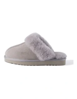 Unisex Sheepskin Wool Sydney Slippers Light Grey -Myer Fashion Store 837292510 4 720x928