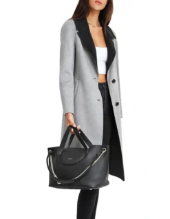 Lexington Two-Tone Wool Blend Coat -Myer Fashion Store 838985860 6 720x928