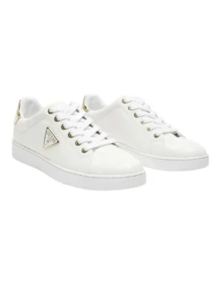 Guess Reshy White Lace-Up Sneaker -Myer Fashion Store 840150820 3 1 720x928