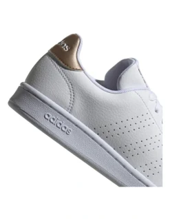 ADIDAS Advantage White Leather Lace-Up Sneaker -Myer Fashion Store 842005540 5 720x928