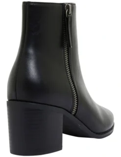 Savanna Black Smooth Boots -Myer Fashion Store 843033610 4 720x928