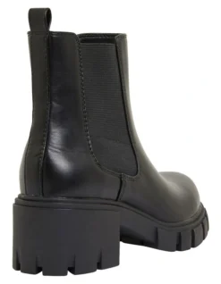 Hasty Black Smooth Boots 12 Hasty Black Smooth Boots -Myer Fashion Store 843075910 4 720x928