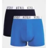 Plain Recycled Fastdry Trunks Blue 2 Pack