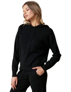 Forever New Georgia Loungewear Hood Knit Jumper -Myer Fashion Store 848196190 848229760 3 720x928