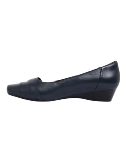 Saturn Heeled Shoes In Navy Leather -Myer Fashion Store 848482030 3 720x928