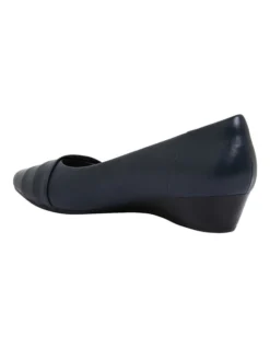 Saturn Heeled Shoes In Navy Leather -Myer Fashion Store 848482030 6 720x928