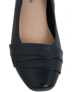 Saturn Heeled Shoes In Navy Leather -Myer Fashion Store 848482030 7 720x928