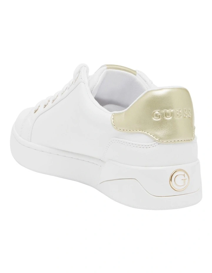 Guess Roria-A White/Gold Sneaker 4 Guess Roria-A White/Gold Sneaker - Image 2