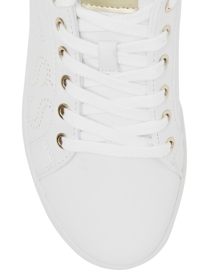 Guess Roria-A White/Gold Sneaker 5 Guess Roria-A White/Gold Sneaker - Image 3